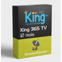 ABONNEMENT KING365 TV iPTV 12 MOIS ABONNEMENT KING365 TV iPTV 12 MOIS