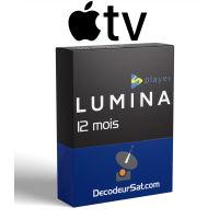 ABONNEMENT LUMINA PLAYER iPTV Apple TV