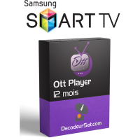 ABONNEMENT Ott Player iPTV SAMSUNG TV