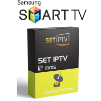 ABONNEMENT SET iPTV SAMSUNG TV