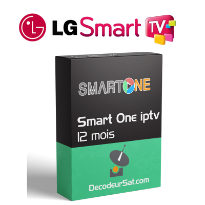 ABONNEMENT SMART ONE iPTV LG TV ABONNEMENT SMART ONE iPTV LG TV