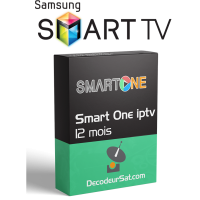 ABONNEMENT SMART ONE iPTV SAMSUNG TV