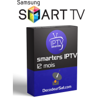 ABONNEMENT IPTV Smarters Pro SAMSUNG TV