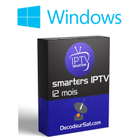 ABONNEMENT IPTV Smarters Pro Windows
